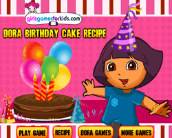 Dora Birthday Cake Recipe