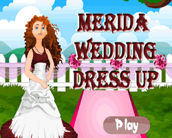 Merida Wedding Dress Up