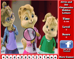 Alvin and the Chipmunks Hidden Letters