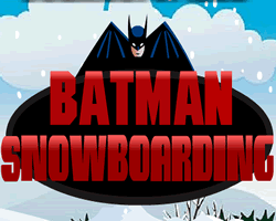 Batman Snowboarding