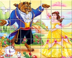 Beauty And The Beast Spin Puzzle
