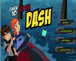 Ben10 Jet Ski Dash