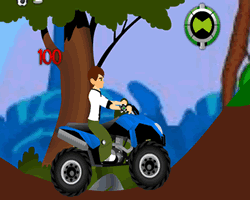 Ben 10 ATV Jungle Rush