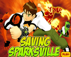 Ben 10 Saving Sparksville