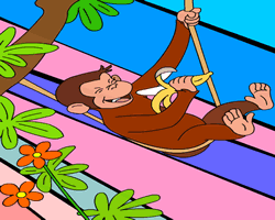 Curious George Coloring