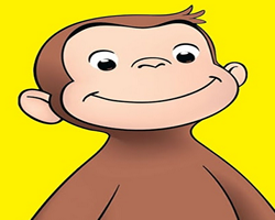 Curious George Hidden Letters