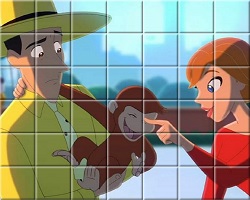 Curious George Spin Puzzle