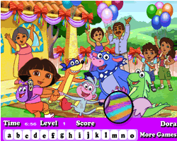 Dora Hidden Letters