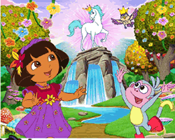 Dora Sliding Puzzle