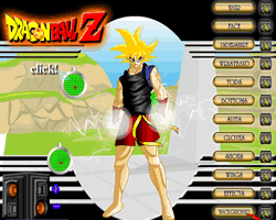 Dragon Ball Z Dress Up