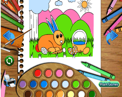 Easter Bunny Coloring