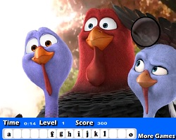 Free Birds Hidden Letters