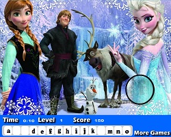 Frozen Hidden Letters