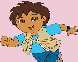 Go Diego Go Coloring 2