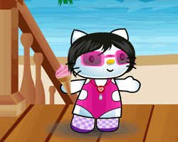 Hello Kitty Summer Dress Up
