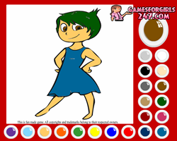 Inside Out Joy Coloring 