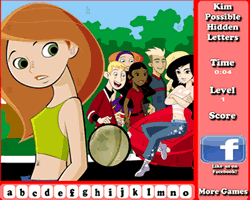 Kim Possible Hidden Letters