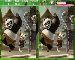 Kung Fu Panda Spot The Difference