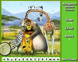 Madagascar Hidden Letters