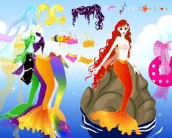 Mermaid Dress up