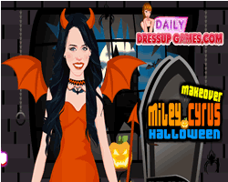 Miley Cyrus Halloween Makeover