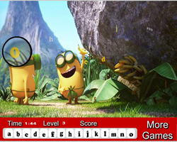 Minions Hidden Letters