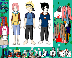 Naruto Character Dressup