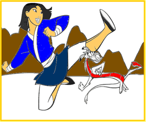 Princess Mulan Coloring