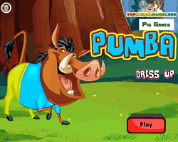 Pumba Dress Up