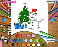 Santa Coloring Book