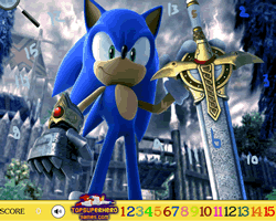 Sonic Hidden Numbers