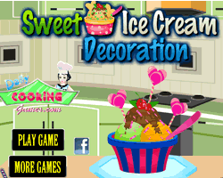 Sweet Ice Cream Decoration