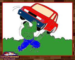 The Incredible Hulk Coloring