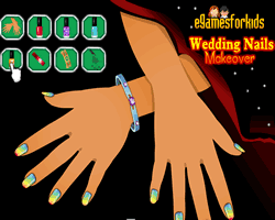 Wedding Nails Makeover