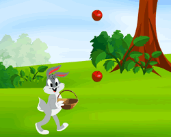 Bugs Bunny Apples Catching