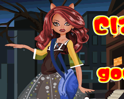 Clawdeen Wolf goes School