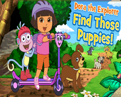 Dora the Explorer Find Those Puppies