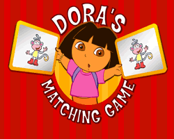 Dora Matching Game