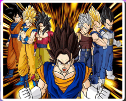 Dragon Ball Z Rotate Puzzle
