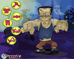 Dress up Frankenstein