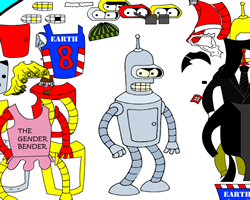 Futurama Dress Up