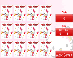 Hello Kitty Memory Matching