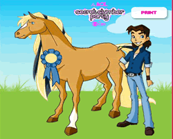 Horseland Dress up