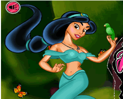 Jasmine princess Doll Dress Up