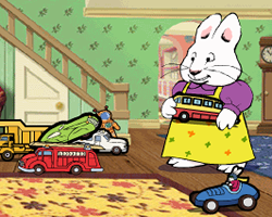 Max and Ruby Toy Bowling