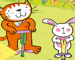 Poppy Cat Pogo Panic