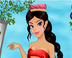 Princess Jasmine Dress Up