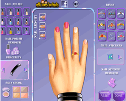 Princess Mulan Nails Makeover