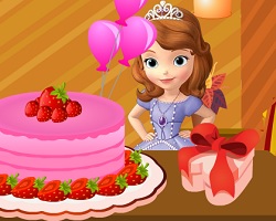 Sofia Cake Decoration
