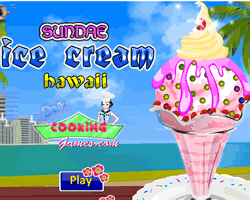 Sundae Ice Cream Hawaii